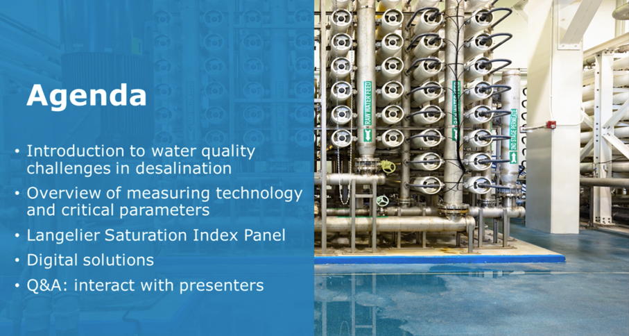 New Insights and Technologies for Water Quality Monitoring in Desalination Processes